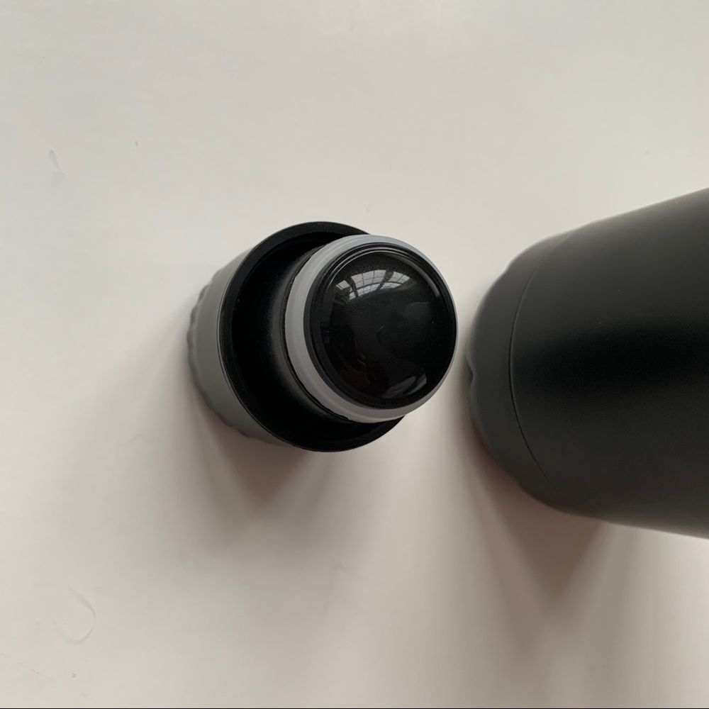 17oz Water Bottle Follow Your Gut Country Life Black Vacuum Insulated Screw Lid - Picture 3 of 6